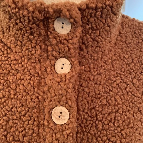Betsy's Boutique Pull Over Top , Brown, Size Small - Picture 5 of 12